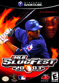 MLB Slugfest 2003 Gamecube  box art
